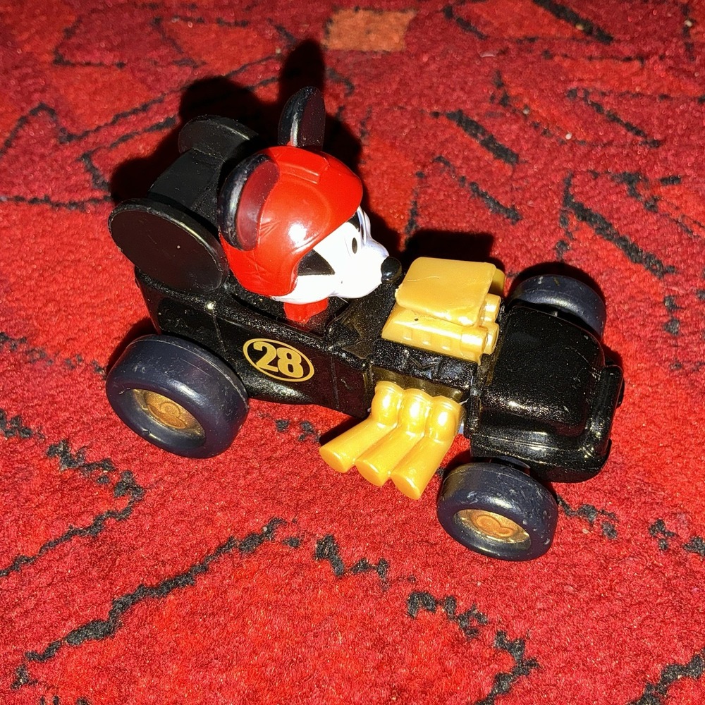 Disney 2016 Mickey And The Roadster Racers Mickey Hot Rod Die Cast Black Car